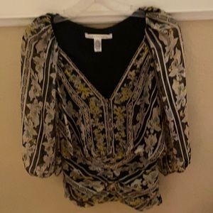 Diane Furstenberg top/ blouse